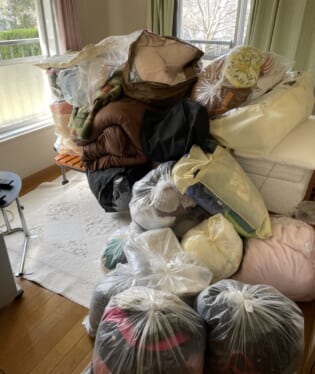 奈良県吉野郡東吉野村 U様の遺品整理作業前のご自宅の写真