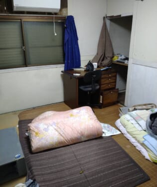 京都府長岡京市 L様の遺品整理作業前のご自宅の写真