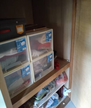 京都府向日市 O様の遺品整理作業前のご自宅の写真