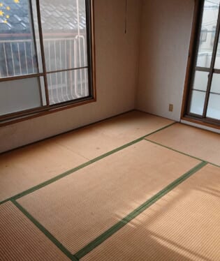 大阪府羽曳野市 N様の不用品回収作業後のご自宅の写真