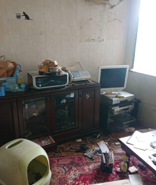 大阪 T様のゴミ屋敷片付け前のご自宅の写真