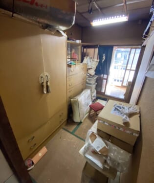 京都府京都市 N様の不用品回収作業前のご自宅の写真