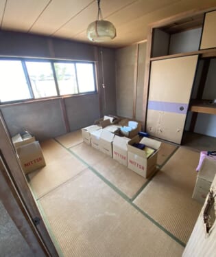 大阪府堺市北区 I様の遺品整理作業後のご自宅の写真