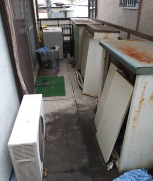 大阪府 K様の特殊清掃作業前のご自宅の写真